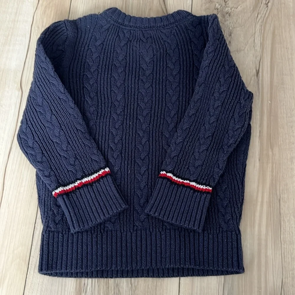 EUC Tommy Hilfiger Toddler Boys Sweater XXS 2-3 - Picture 4 of 4